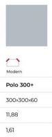 POLO 300+ MODERN pelēks betona bloks 300*300*60