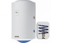 Kombinētais boileris 120 l vertikalais Calypso MT 2 spirāles