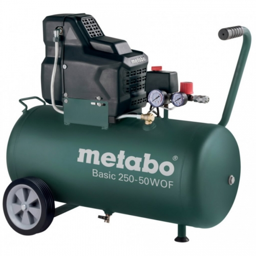METABO Kompresors Basic 250-50 W OF, bez eļļas,