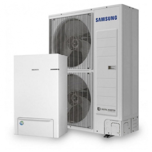 SAMSUNG   Siltumsūknis 12.0kW 1P EHS, Split, R410A, Iekštelpu sienas tipa bloks