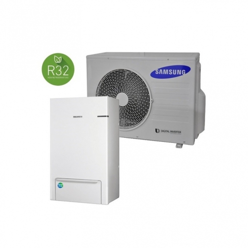 SAMSUNG   Siltumsūknis 6.0kW EHS, Split, R32, Iekštelpu sienas tipa bloks